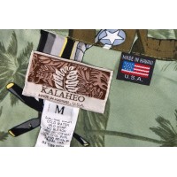 CHEMISE HAWAIENNE COTON/RAYON WARBIRD PACIFIC 3