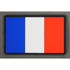 PATCHE DRAPEAU FRANCE GOMME PVC