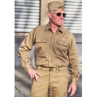 US SHIRT MAN WITHOUT EPAULET