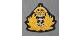 ROYAL NAVY WIRE CAP BADGE