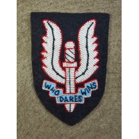 sas cloth beret badge