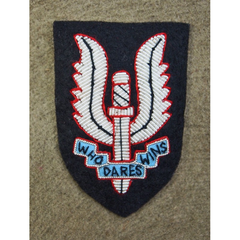 sas cloth beret badge