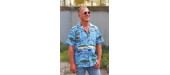 CHEMISE HAWAIENNE RJC COTON WARBIRD PACIFIC 5
