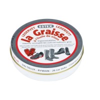 GRAISSE INCOLORE POUR CHAUSSURES ET CUIR