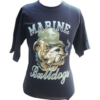 TEE SHIRT MARINE BULLDOG CIGARD