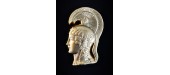 insigne de col women's army corp wac minerva head