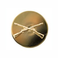insigne de col us infantry sous officier