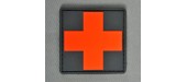 PATCHE GOMME PVC CROIX ROUGE MEDICAL