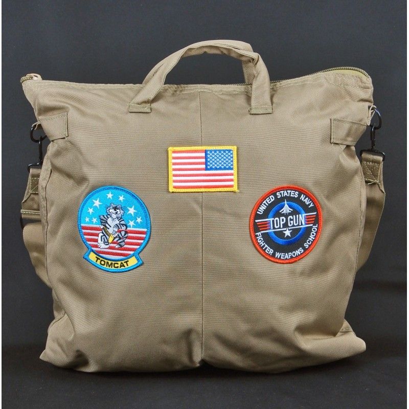 SAC A CASQUE TOP GUN COYOTE