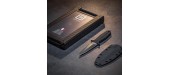 COUTEAU PROTECTEUR NOIR AVEC ETUI KYDEX EN BOITE TECHNIQUE