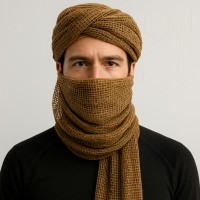 ECHARPE CHECHE FILET UNI