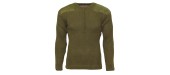 Reproduction du mythique Woolly Pully The 1945, couleur olive