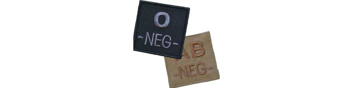 PATCHES GROUPE SANGUIN