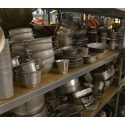 SMALL EQUIPMENT, CUTLERY, PLATE, GAMELLE, ETC ...